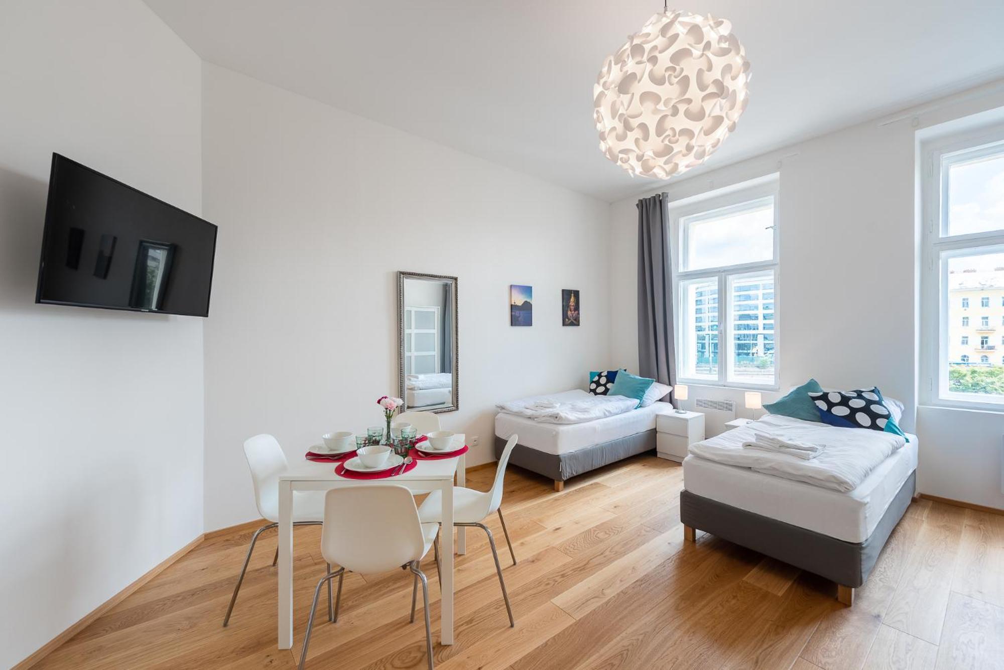 Residence Tesnov Apartment Prag Eksteriør billede